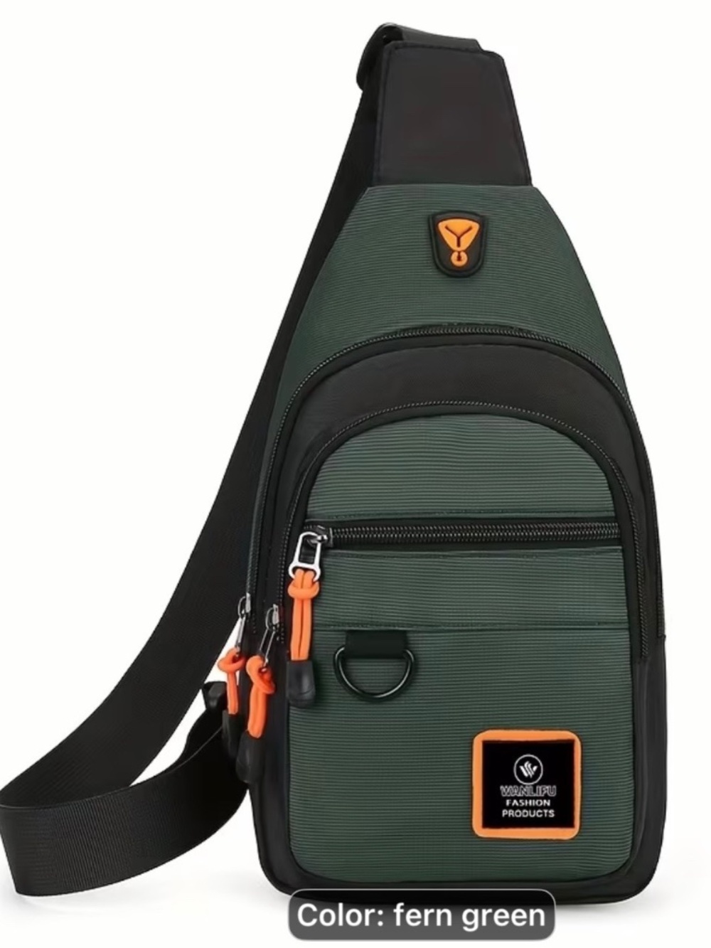 Casual Crossbody Bag Oxford Cloth Waterproof Material Sports Fitness Ches